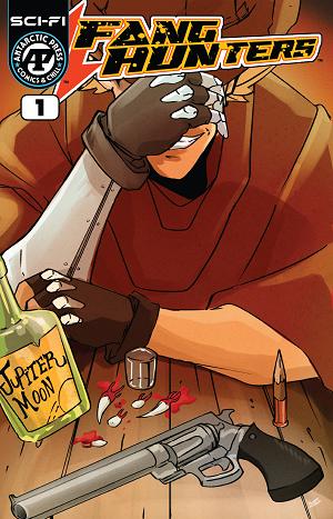 Fang Hunters #1 CVR B CVR B TERRENCE BURKS OVER THE TEETH cover