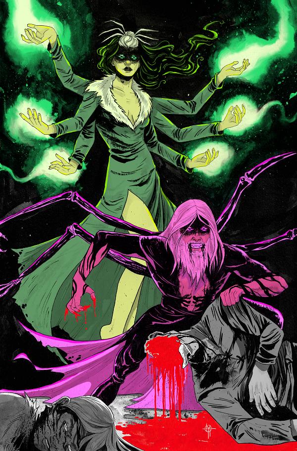 We Dont Kill Spiders Season Of The Witch #5 variant cover by Megan Hutchison