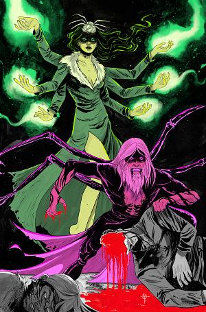We Dont Kill Spiders Season Of The Witch #5 CVR B (OF 5) CVR B 10 COPY MEGAN HUTCHISON UNLOCK cover