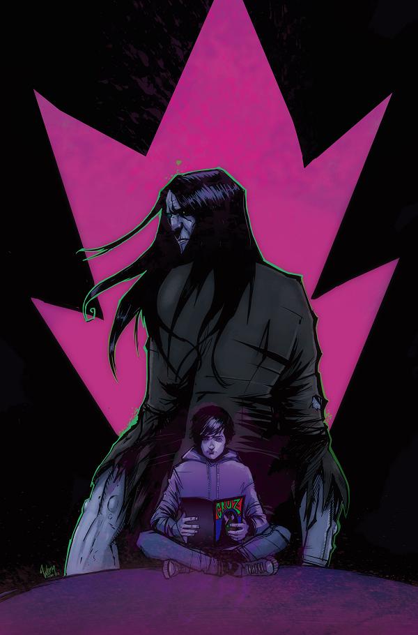 Dead Stop #3 cover by Damien Worm