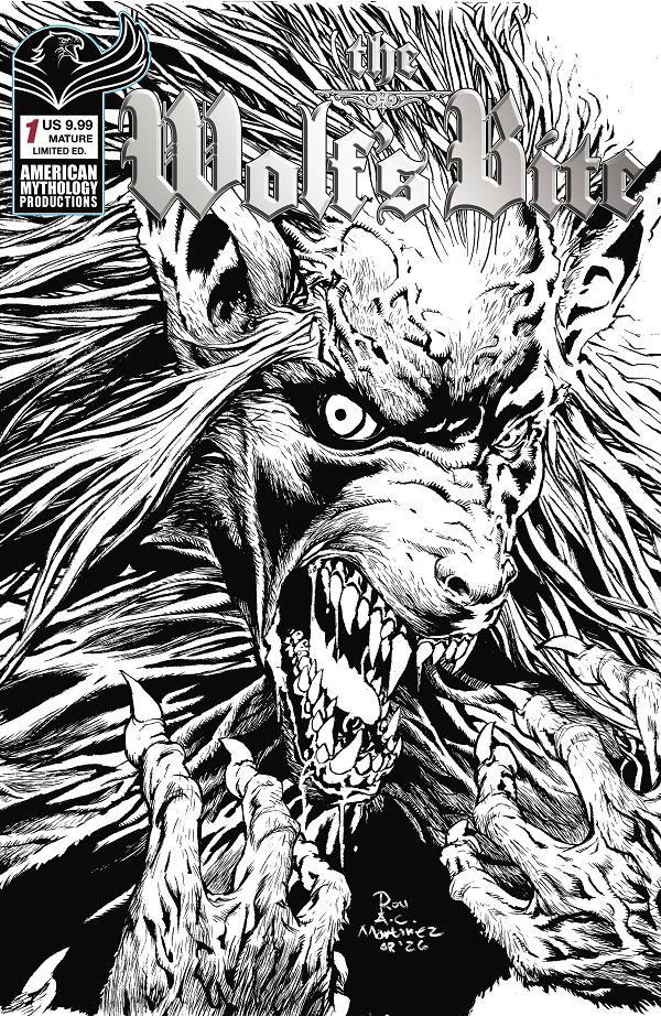 Wolfs Bite #1 variant cover by Roy Allan Martinez
