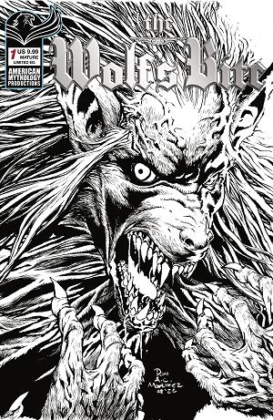 Wolfs Bite #1 CVR C (ONE SHOT) CVR C ROY ALLAN MARTINEZ B&W LIMITED EDITION cover