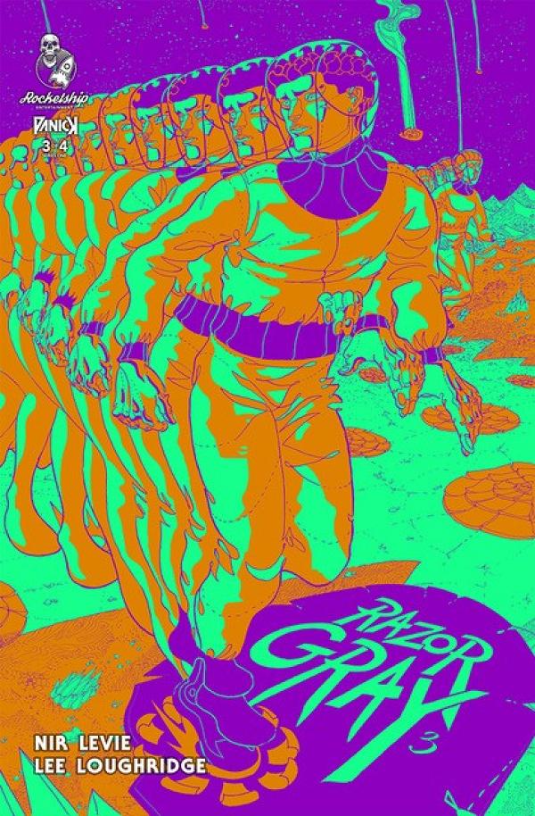 Razor Gray #3 cover by Nir Levie
