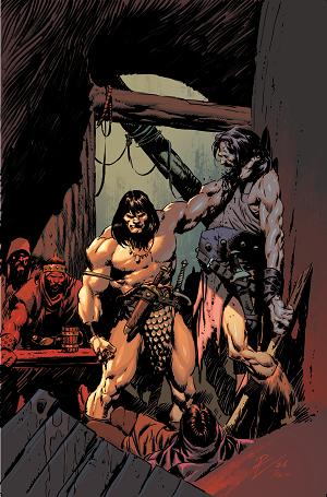 Conan The Barbarian #37 CVR G CVR G ROBERTO DE LA TORRE VIRGIN CARDSTOCK cover