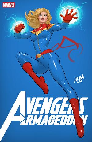 Avengers: Armageddon David Nakayama Color Block Blue Variant
