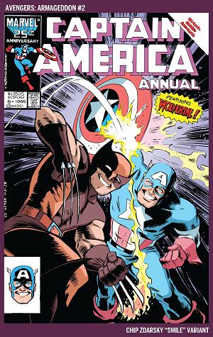 Avengers: Armageddon Chip Zdarsky Smile Variant