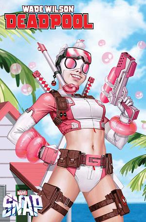 Wade Wilson: Deadpool #6 INHYUK LEE MARVEL SNAP SWIMSUIT VARIANT cover