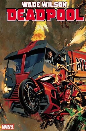 Wade Wilson: Deadpool #9 JOSEMARIA CASANOVAS 4-PART CONNECTING VARIANT [BG] cover