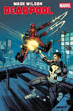 Wade Wilson: Deadpool #9 KLAUS JANSON VARIANT [BG] cover