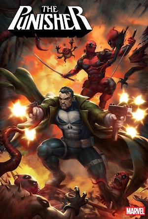 Punisher #9 KENDRICK LIM VARIANT [BG] cover
