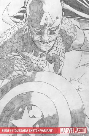 Siege #1 (QUESADA SKETCH cover