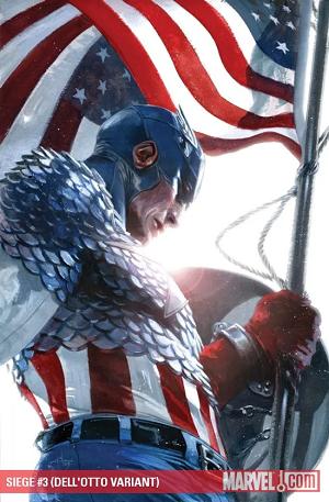 Siege #3 (DELL'OTTO cover