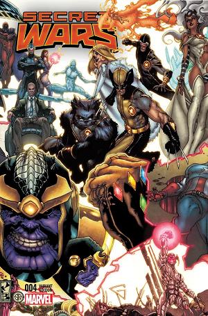 Secret Wars #4 cover