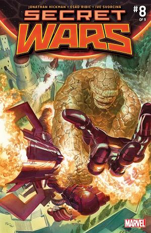 Secret Wars #8 cover