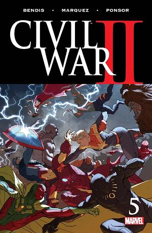Civil War Ii #5 cover