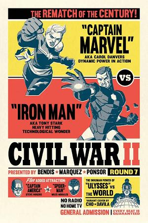 Civil War Ii #7 cover