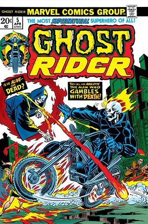 Ghost Rider #5  cover