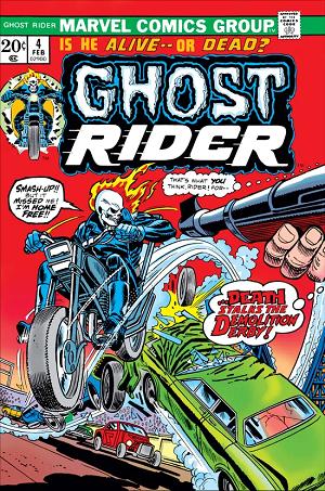 Ghost Rider #4  cover