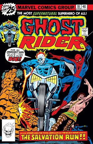 Ghost Rider #18  cover