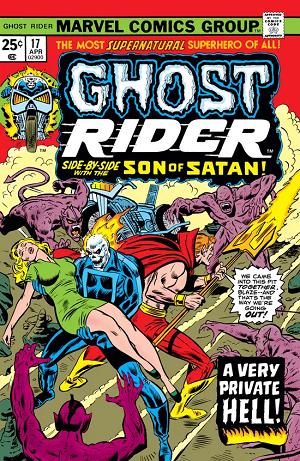 Ghost Rider #17  cover