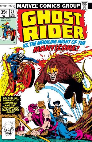 Ghost Rider #27  cover