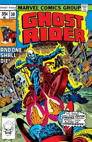 Ghost Rider #30  cover