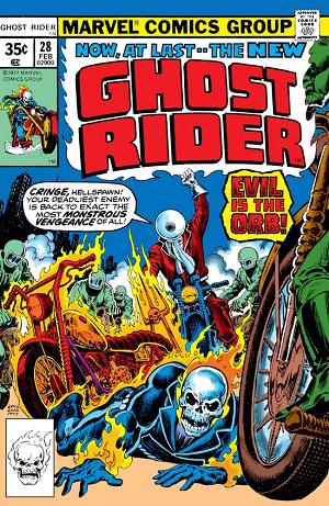 Ghost Rider #28  cover