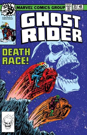 Ghost Rider #35  cover
