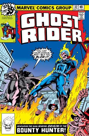 Ghost Rider #32  cover