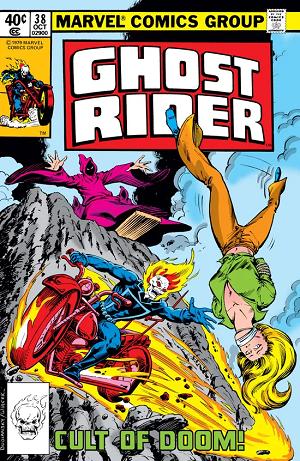 Ghost Rider #38  cover