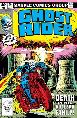 Ghost Rider #40  cover
