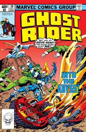 Ghost Rider #39  cover