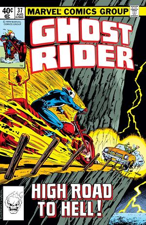 Ghost Rider #37  cover