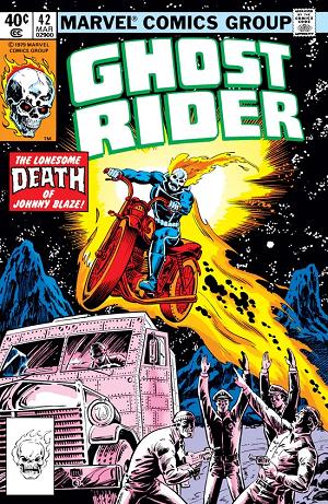 Ghost Rider #42  cover