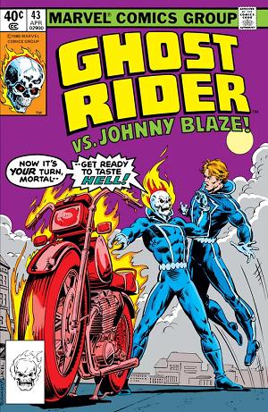 Ghost Rider #43  cover