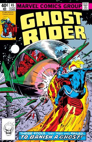 Ghost Rider #45  cover