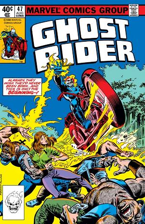 Ghost Rider #47  cover