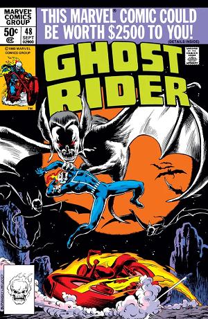 Ghost Rider #48  cover
