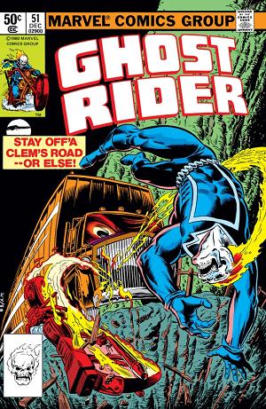 Ghost Rider #51  cover
