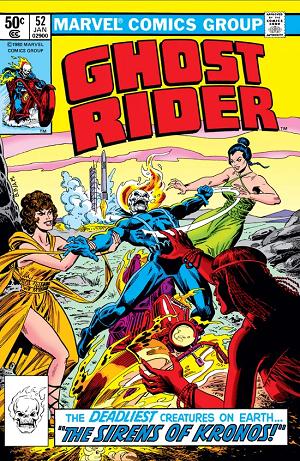 Ghost Rider #52  cover