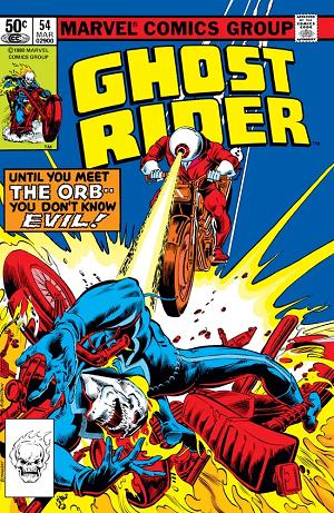 Ghost Rider #54  cover