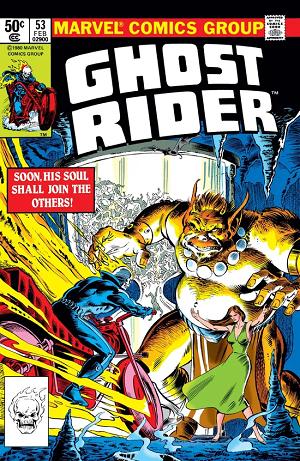 Ghost Rider #53  cover