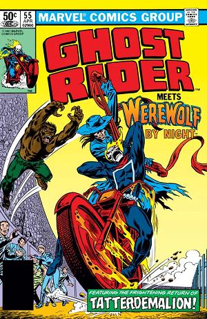 Ghost Rider #55  cover