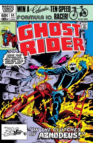 Ghost Rider #64 cover