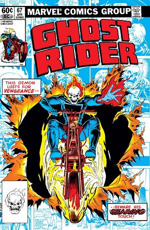 Ghost Rider #67 cover