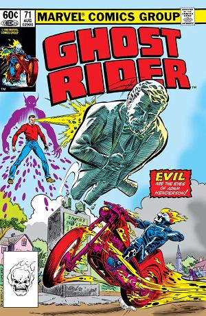 Ghost Rider #71 cover