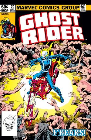 Ghost Rider #70 cover