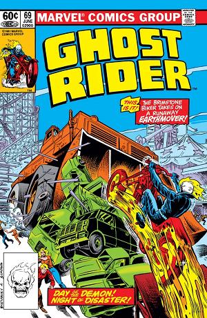 Ghost Rider #69 cover
