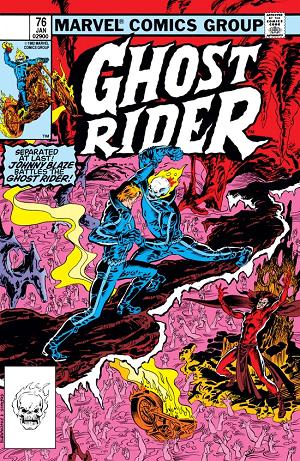 Ghost Rider #76 cover