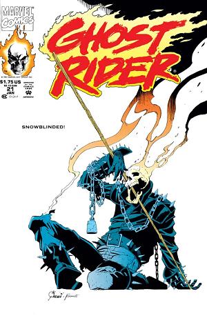 Ghost Rider #21  cover